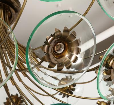 Pietro Chiesa Large Scale Ceiling Light by Pietro Chiesa for Fontana Arte
