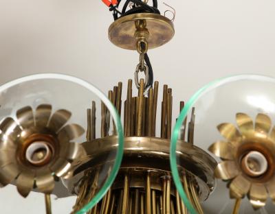 Pietro Chiesa Large Scale Ceiling Light by Pietro Chiesa for Fontana Arte