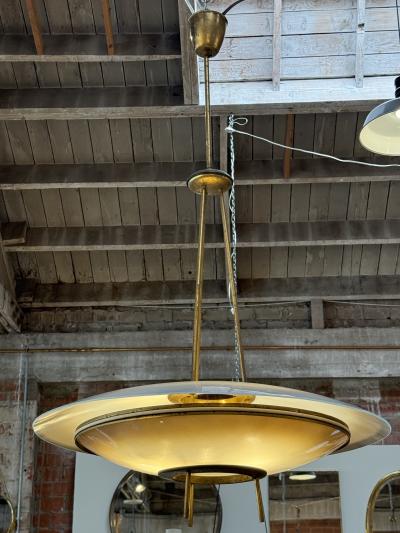 Pietro Chiesa Pietro Chiesa By Fontana Arte Chandelier 1950s