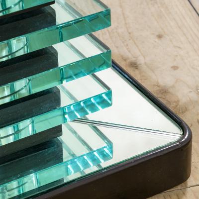 Pietro Chiesa Pietro Chiesa for Fontana Arte Crystal Coffee Table 1930