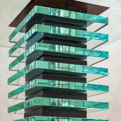 Pietro Chiesa Pietro Chiesa for Fontana Arte Crystal Coffee Table 1930