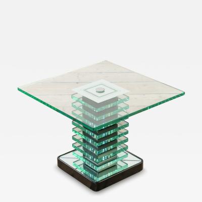 Pietro Chiesa Pietro Chiesa for Fontana Arte Crystal Coffee Table 1930