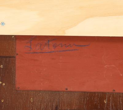 Pietro Chiesa Pietro Chiesa for Fontana Arte Etched Rose Gold Glass Wall Mirror circa 1930