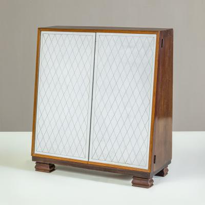 Pietro Chiesa Pietro Chiesa for Fontana Arte Mirrored Table Cabinet