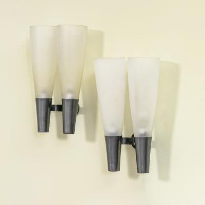 Pietro Chiesa Pietro Chiesa for Fontana Arte Pair of Wall Lights