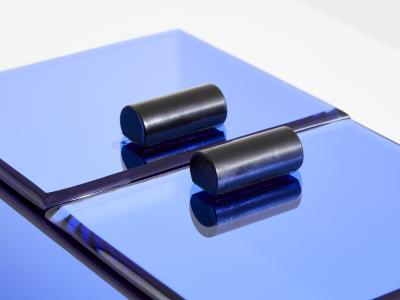 Pietro Chiesa Pietro Chiesa for Fontana Arte blue mirror jewellery box 1940