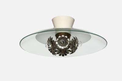 Pietro Chiesa Pietro Chiesa for Fontana Arte ceiling flush mount light