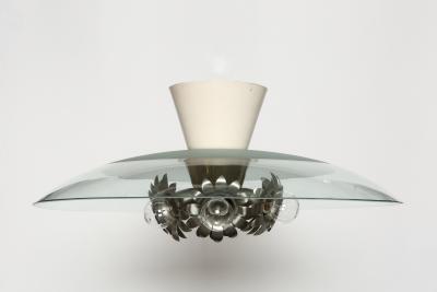 Pietro Chiesa Pietro Chiesa for Fontana Arte ceiling flush mount light
