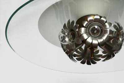 Pietro Chiesa Pietro Chiesa for Fontana Arte ceiling flush mount light