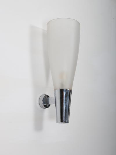 Pietro Chiesa Pietro Chiesa for Fontana Arte model 1537 wall lights Italy c1950