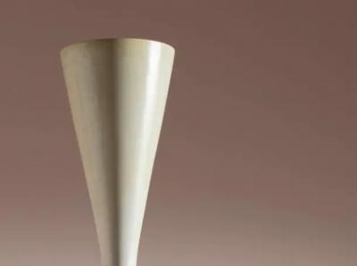 Pietro Chiesa Pietro Chiesa white enameled brass Luminator floor lamp FontanaArte Italy 1930s