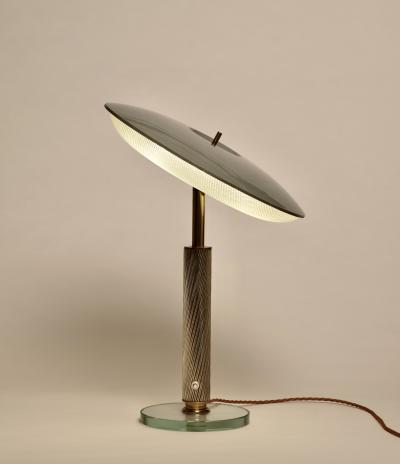 Pietro Chiesa Rare 1940s Table Lamp by Pietro Chiesa for Fontana Arte Italy 