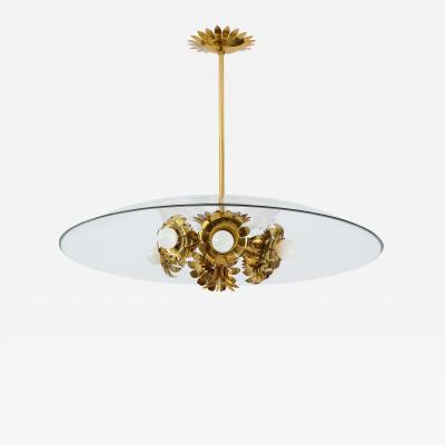 Pietro Chiesa Rare Chandelier