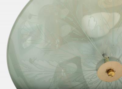Pietro Chiesa Rare Semi Flush Mount Ceiling Light by Pietro Chiesa for Fontana Arte