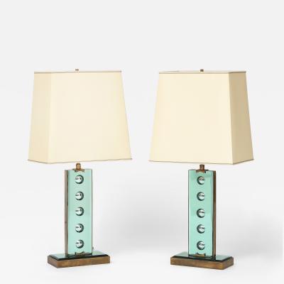 Pietro Chiesa for Fontana Arte After Pair of Table Lamps