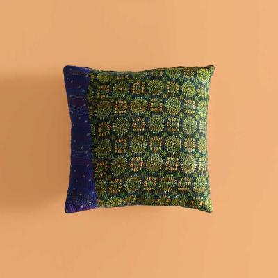 Pillows in Afghan vintage fabrics