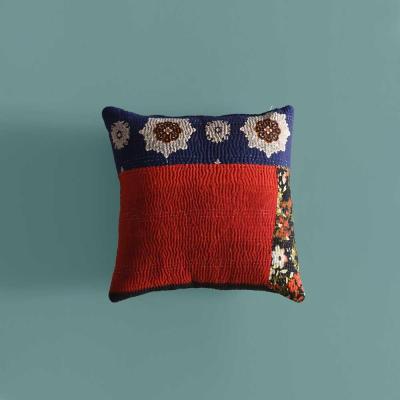 Pillows in Afghan vintage fabrics