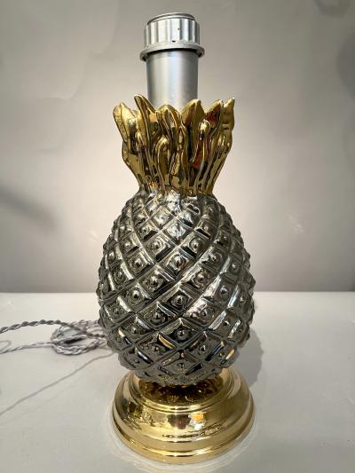 Pinapple lamp base Italy circa 1970