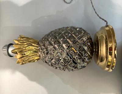Pinapple lamp base Italy circa 1970