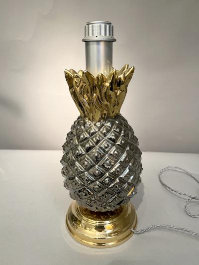 Pinapple lamp base Italy circa 1970