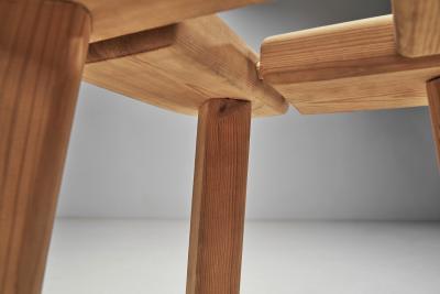 Pine Sauna Stools for Finnsauna Lagerholm Finland 1950s