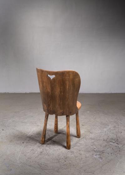 Pine cabin chair Sweden