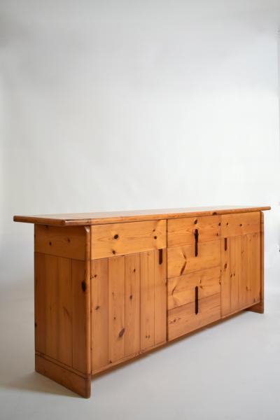 Pine sideboard 1970s 