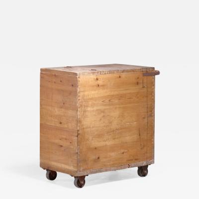 Pine storage or waste cart Sweden 1930s