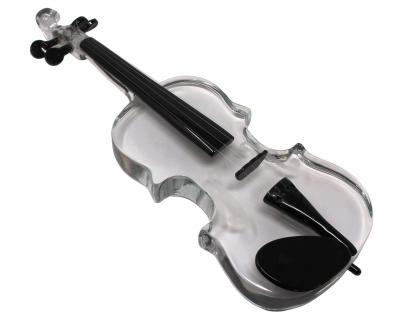 Pino Signoretto Murano Glass Violin by Pino Signoretto