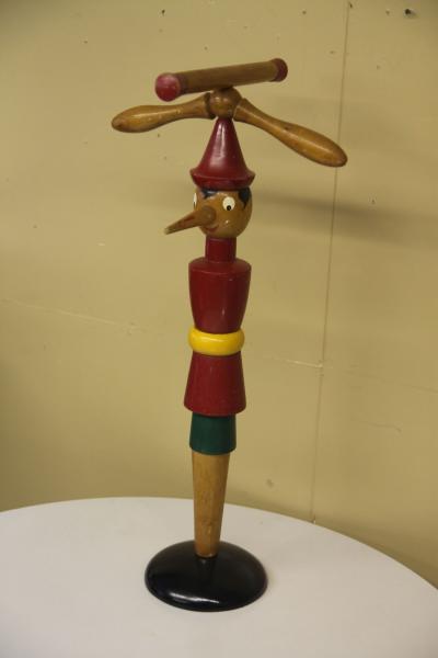Pinocchio Childrens Valet Made in Italy in the 1940s 