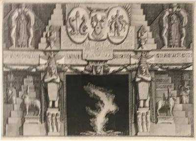 Piranesi Engraving Design for a Fireplace
