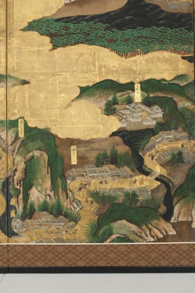 Places Along the Tokaido ca 1620