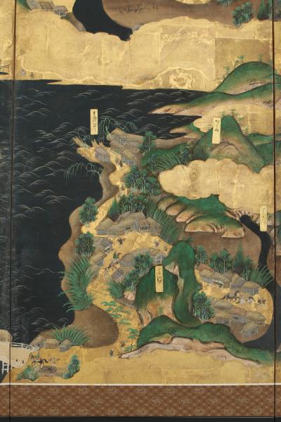 Places Along the Tokaido ca 1620