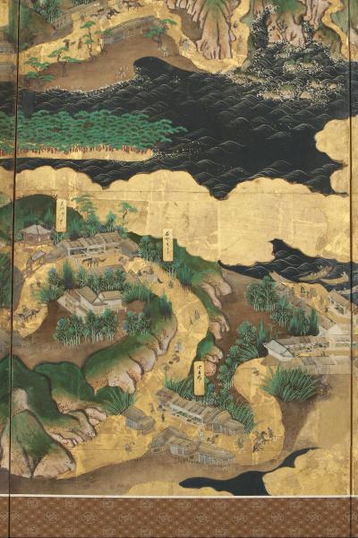 Places Along the Tokaido ca 1620