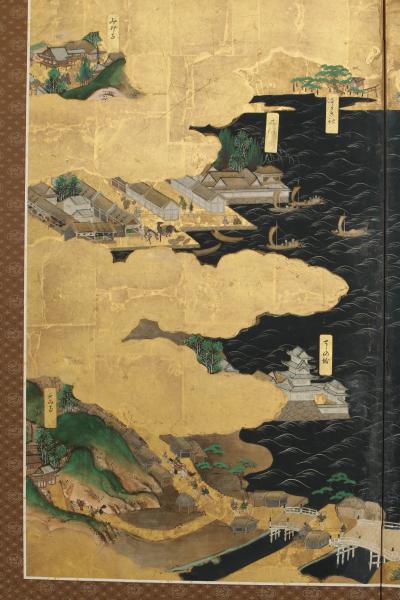 Places Along the Tokaido ca 1620