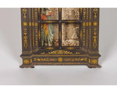 Placido Zuloaga an Extremely Rare Spanish Gold and Silver Damascened Frame