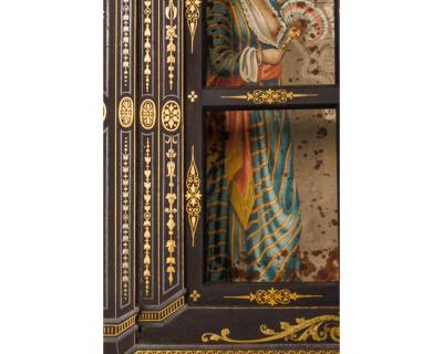 Placido Zuloaga an Extremely Rare Spanish Gold and Silver Damascened Frame