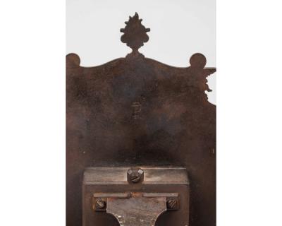 Placido Zuloaga an Extremely Rare Spanish Gold and Silver Damascened Frame