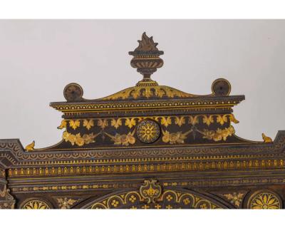 Placido Zuloaga an Extremely Rare Spanish Gold and Silver Damascened Frame