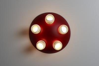 Plafonniere with Slatted Diffusers