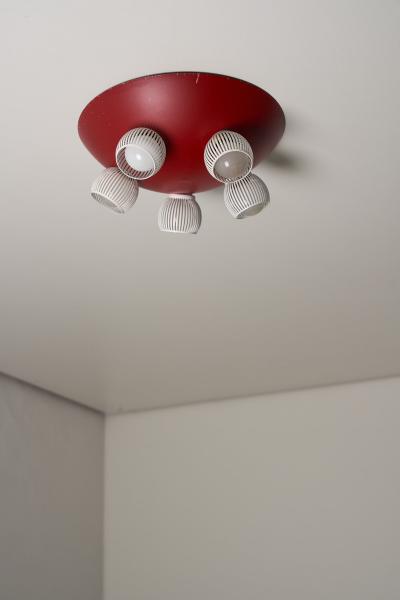 Plafonniere with Slatted Diffusers