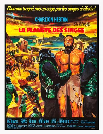 Planet Of The Apes Original Vintage Film Poster 1968