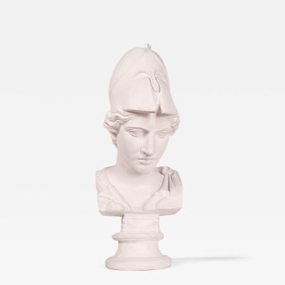 Plaster Bust of Athena by Caproni U S A circa 1960