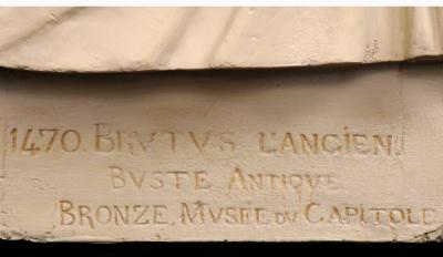 Plaster Bust of Brutus