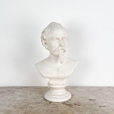 Plaster Bust of George Gordon USA circa 1870