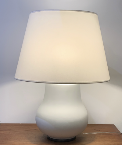 Plaster lamp