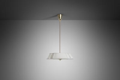 Pohjoismainen S hk Finnish Modern Hanging Lamp by Pohjoismainen S hk Oy Finland Mid 20th Century