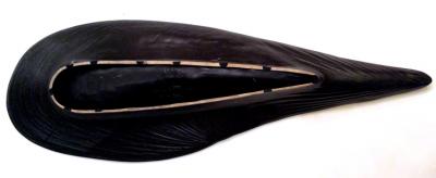 Pol Chambost Large great shell bowl by Pol Chambost