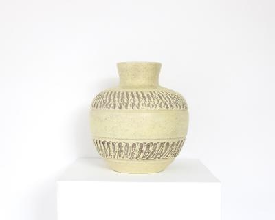 Pol Chambost POL CHAMBOST FRENCH CERAMIC VASE C1930 1940