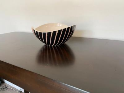 Pol Chambost Pol Chambost 1950s French Pottery Bowl